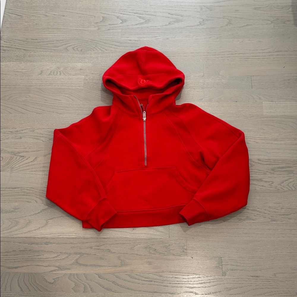 LuluLemon Scuba Crop Quarter Zip